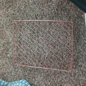 Cute rose gold wired container/decor